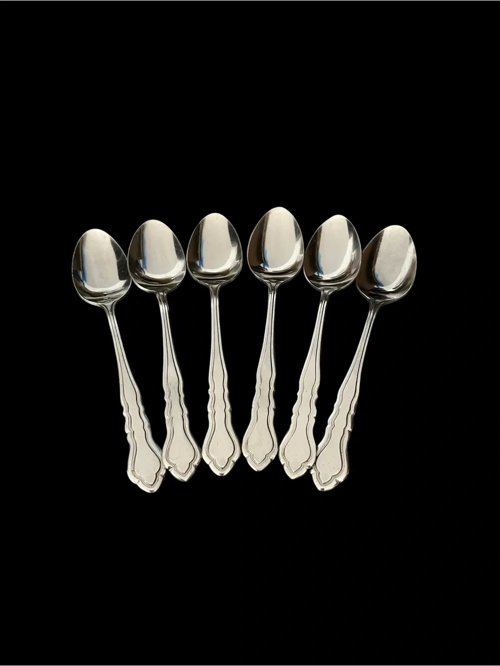Reed & Barton Carriage Rebacraft Stainless Flatware Vintage - Set of 6 Teaspoons